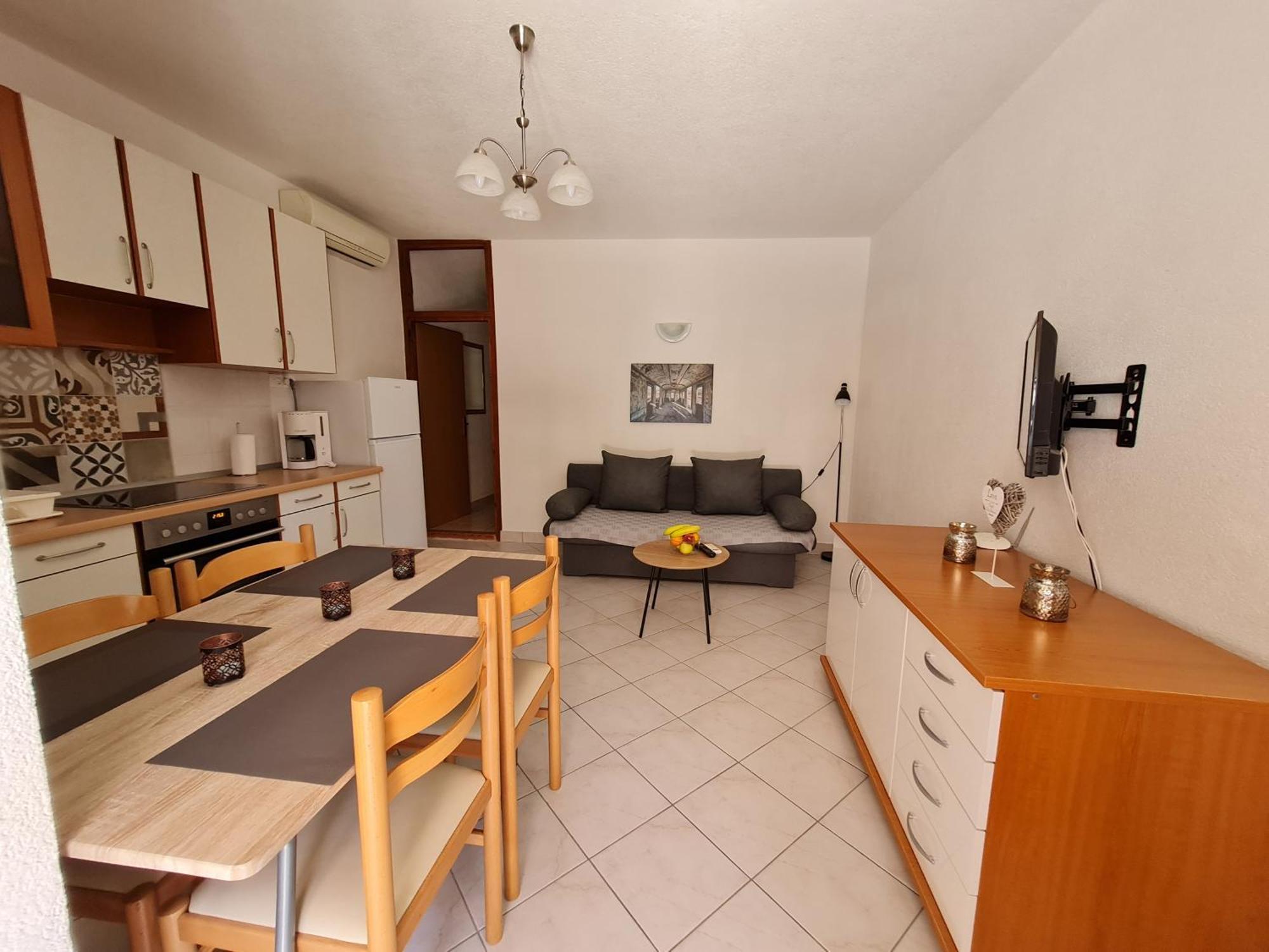 Vila Maslina Apartments Mit Pool Und Garten Nahe Am Strand Tučepi Habitación foto
